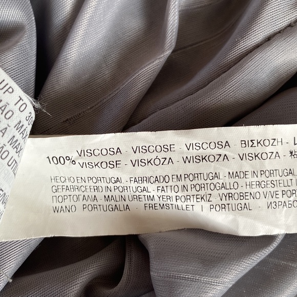 Zara Grey Long Sleeved Dress Sz SM - Picture 4 of 8